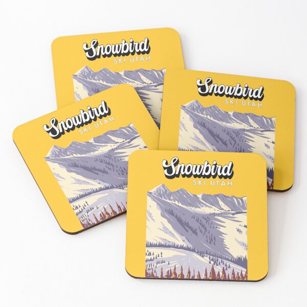 Item preview, Snowbird Ski Area Winter Utah Vintage designed and sold by KrisSidDesigns.