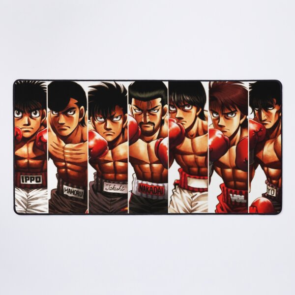 Hajime no Ippo - New Challenger For the real Fan Mouse Pad by DavidWashi