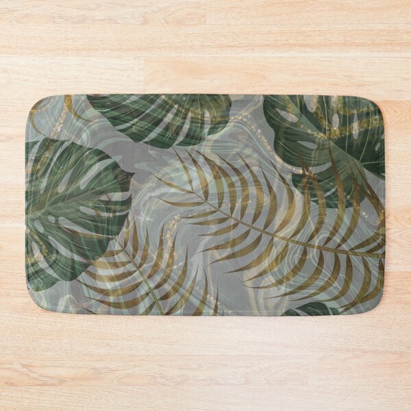 Item preview,  green and gold leaf pattern designed and sold by Beeroclock.
