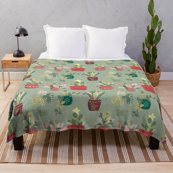 Item preview, Holiday Houseplants Pattern designed and sold by SproutCC.
