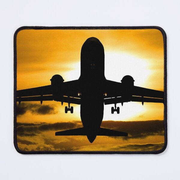 Item preview, AVIATION #33 - Airliner Silhouette at Golden Take-off designed and sold by DEL-Productions.