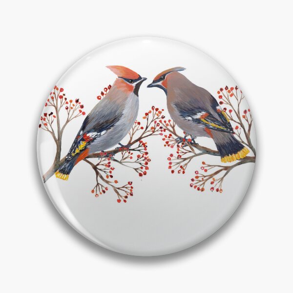 Item preview, Bohemian Waxwing designed and sold by Roy & Tiffany.
