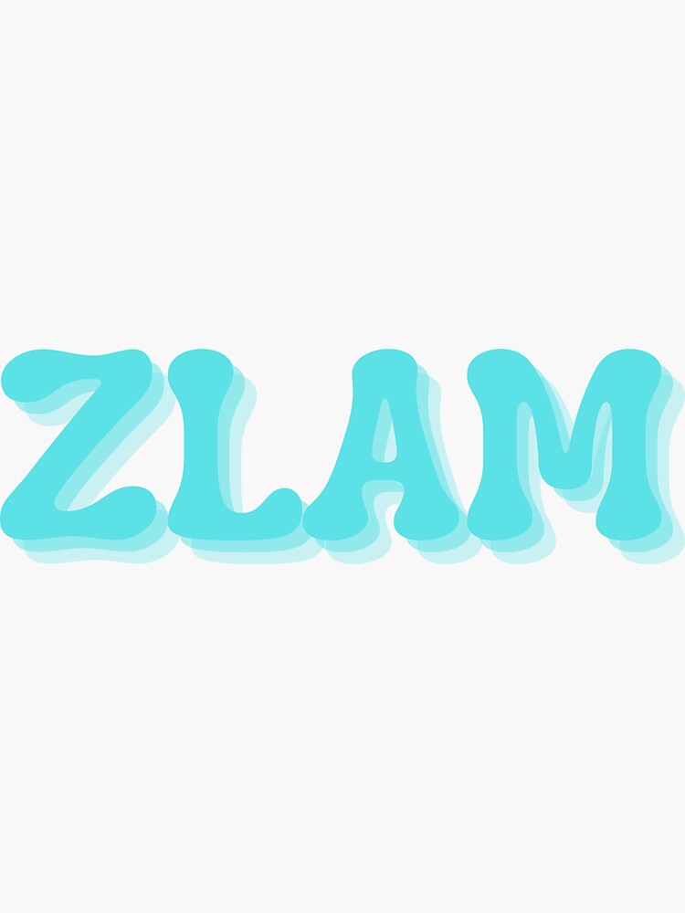 "ZLAM Zeta" Sticker for Sale by ZazzyPumpkin Redbubble