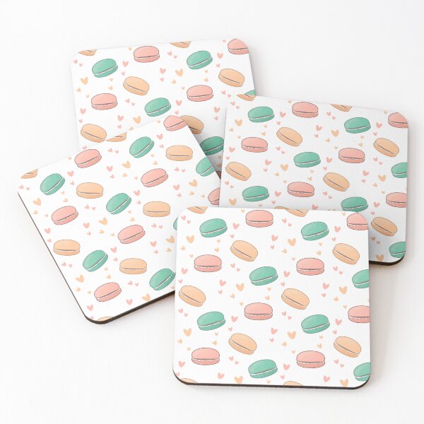 Item preview, testy design with colorful macaroons designed and sold by Olyanazh.