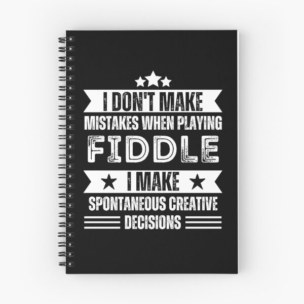 Item preview, Fiddle I Make Spontaneous Creative Decisions For Violin Player And Classic Musician As A Fiddle Player designed and sold by Funwithmusic.