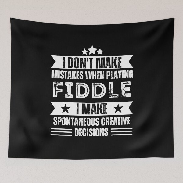 Item preview, Fiddle I Make Spontaneous Creative Decisions For Violin Player And Classic Musician As A Fiddle Player designed and sold by Funwithmusic.