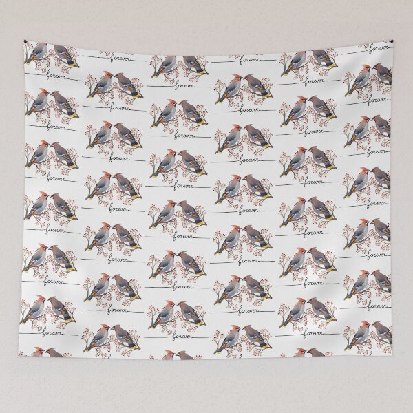 Item preview, Forever Bohemian Waxwing designed and sold by Roy & Tiffany.