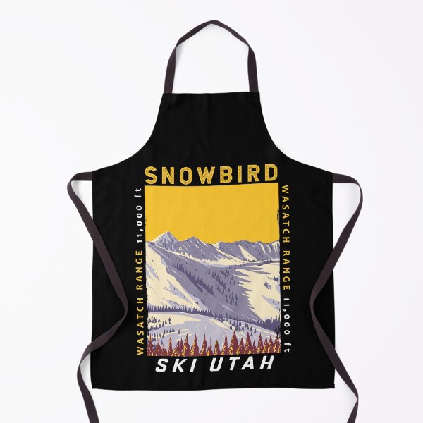 Item preview, Snowbird Ski Area Winter Utah Distressed designed and sold by KrisSidDesigns.