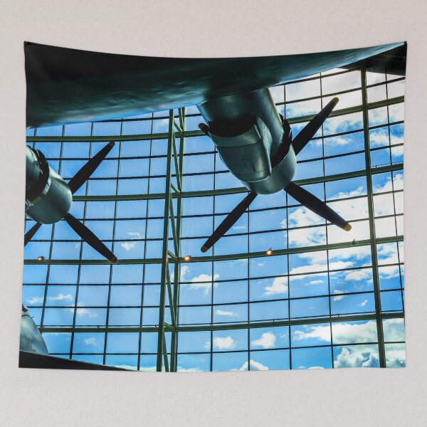 Item preview, AVIATION #26 - Spruce Goose in Museum Looking Out at Blue Sky designed and sold by DEL-Productions.