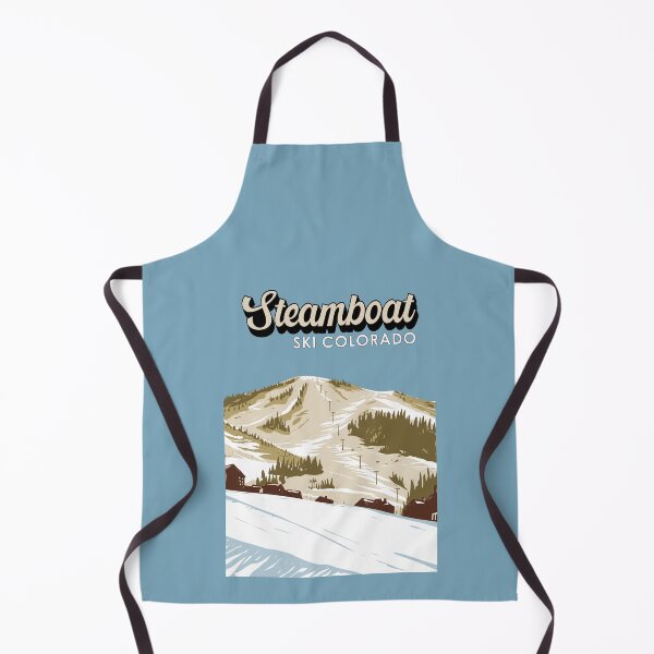 Item preview, Steamboat Ski Area Winter Colorado Vintage designed and sold by KrisSidDesigns.