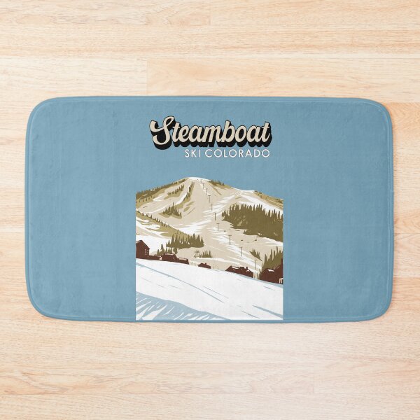 Item preview, Steamboat Ski Area Winter Colorado Vintage designed and sold by KrisSidDesigns.