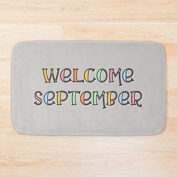 Item preview, welcome September designed and sold by sednalafandy79.