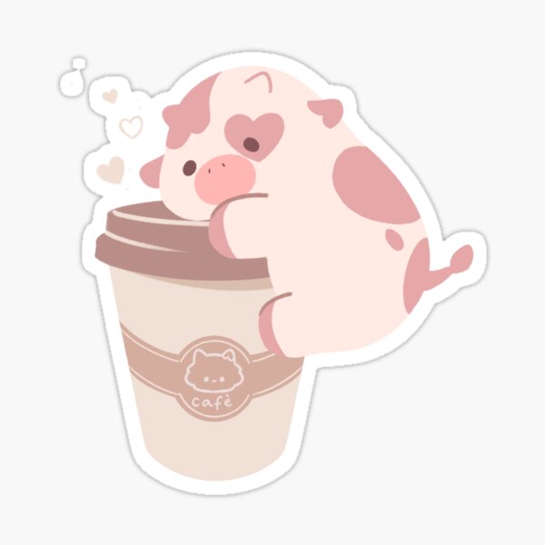 Mukka loves coffee Sticker