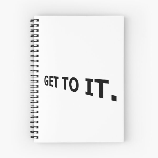 Item preview, GET TO IT Stop Procrastinating Motivational Meme designed and sold by DMcK Designs.