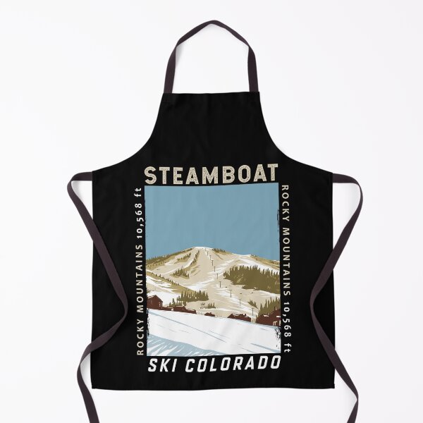 Item preview, Steamboat Ski Area Winter Colorado Distressed designed and sold by KrisSidDesigns.