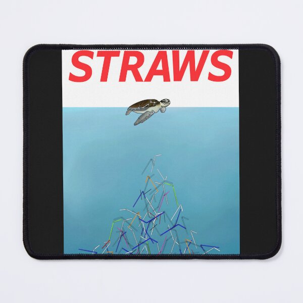 Turtle straws jaws Poster for Sale by DeBellis467