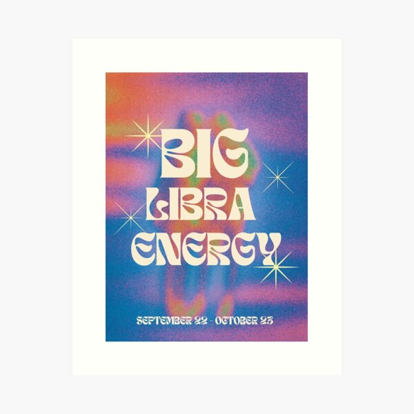 Item preview, BIG LIBRA ENERGY designed and sold by muybonita.