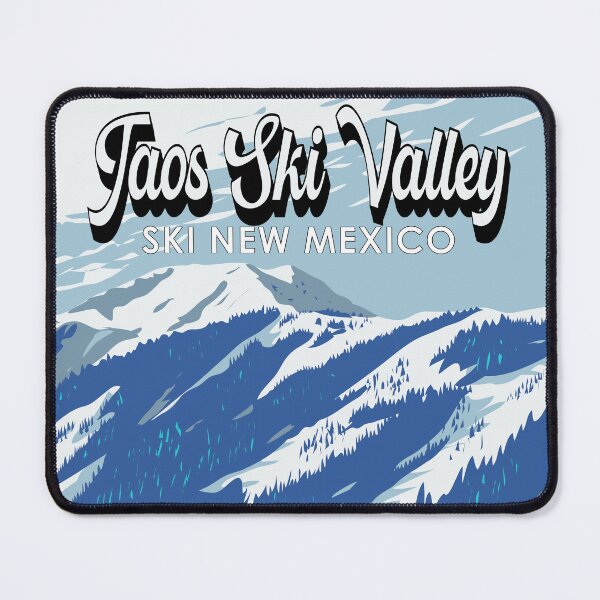Item preview, Taos Ski Valley New Mexico Winter Resort Vintage designed and sold by KrisSidDesigns.