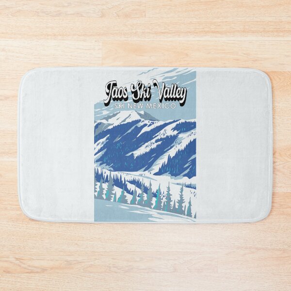Item preview, Taos Ski Valley New Mexico Winter Resort Vintage designed and sold by KrisSidDesigns.