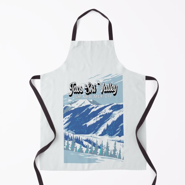 Item preview, Taos Ski Valley New Mexico Winter Resort Vintage designed and sold by KrisSidDesigns.