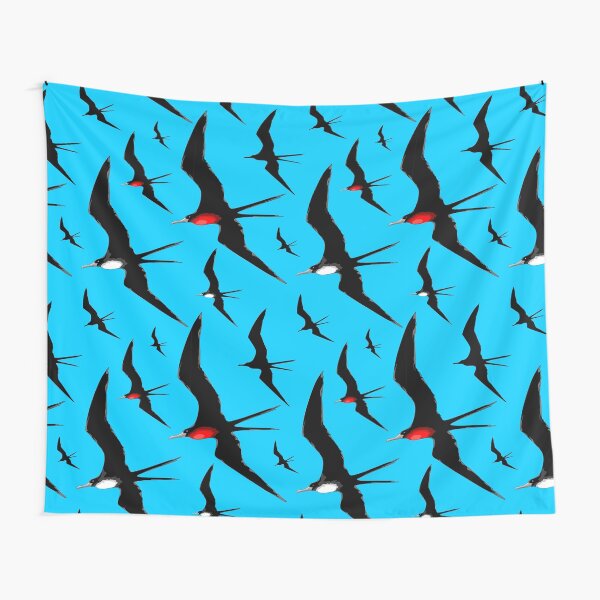 Frigate Birds Majestic Flight Tapestry