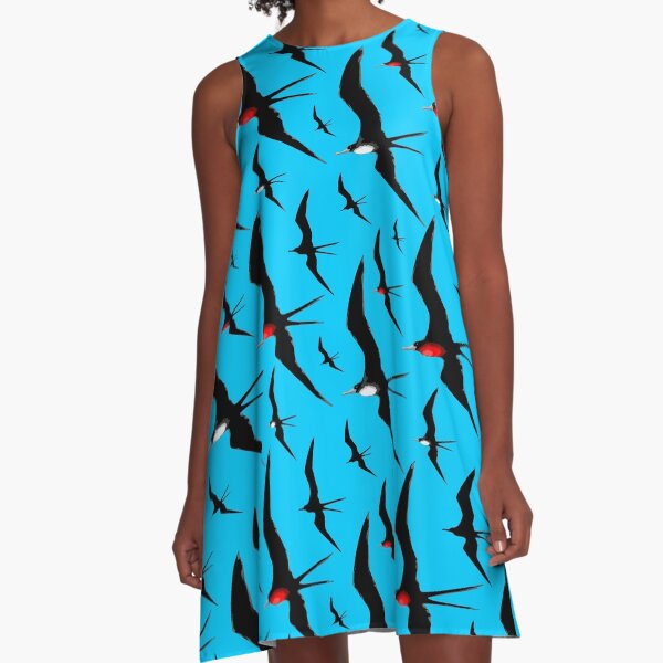 Frigate Birds Majestic Flight A-Line Dress
