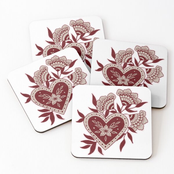 Item preview, Maroon Flower designed and sold by Libby Ward.