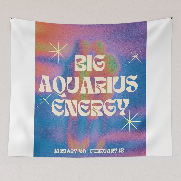 Item preview, BIG AQUARIUS ENERGY designed and sold by muybonita.