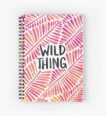 Cuaderno de espiral Cosa Salvaje - Rosa Ombré y Paleta Negra