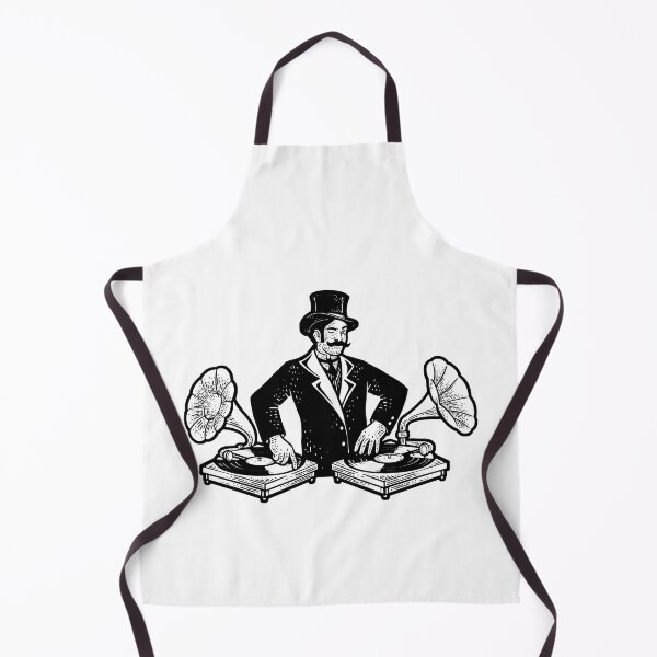 Item preview, DJ with vintage gramophones sketch vector designed and sold by IronicEmpire.