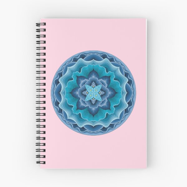 Item preview, Throat Chakra Mandala designed and sold by sandmannarts.