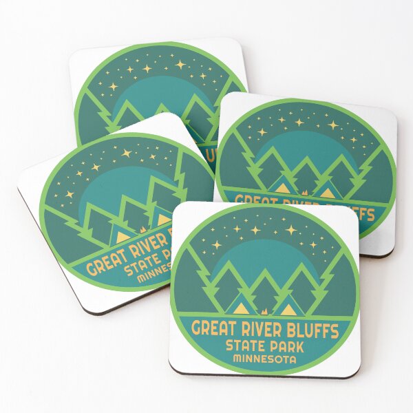 Item preview, Great River Bluffs State Park MN Stars Logo designed and sold by VanyaKar.