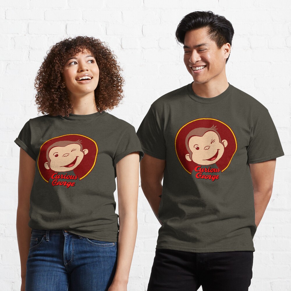 curious george adult shirt