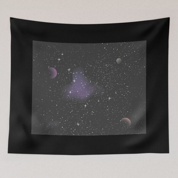 Item preview, Stars and stardust in deep universe. Bright star in the dark space background. Vector illustration. designed and sold by paolboa.