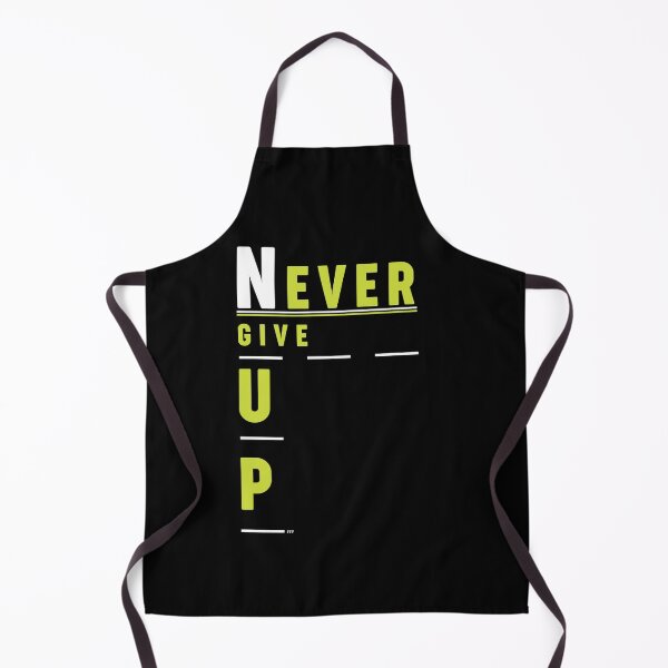 Item preview, NEVER GIVE UP ,MOTIVATIONAL QUOTES designed and sold by Hussain Shirts.
