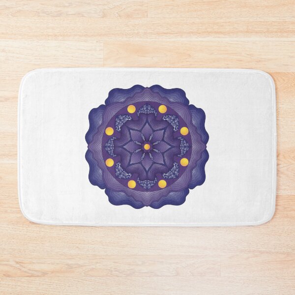 Item preview, Third Eye Chakra Mandala designed and sold by sandmannarts.