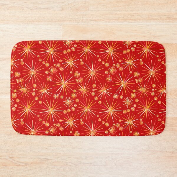 Item preview, Mid Century Sputnik pattern, Tomato Red designed and sold by Marymarice.