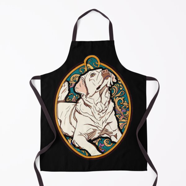 Item preview, Labrador Retriever Art Nouveau Style 01 designed and sold by RoughShirts.