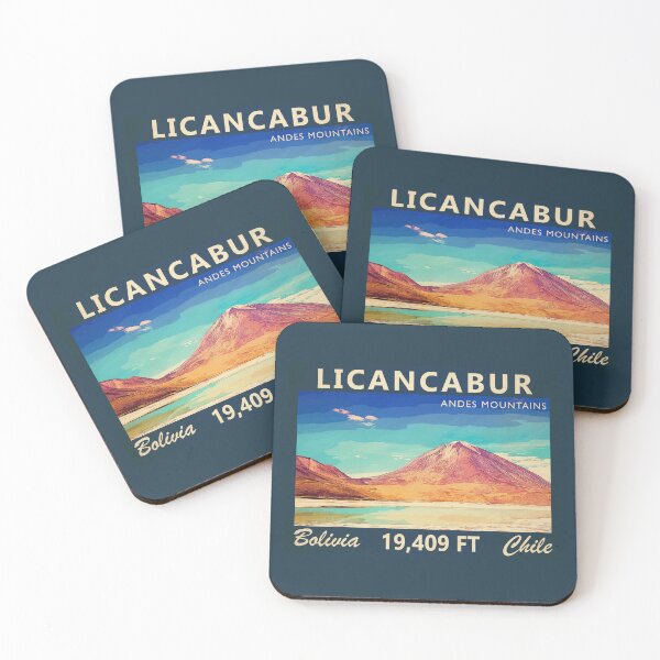 Item preview, Licancabur South America Vintage designed and sold by KrisSidDesigns.