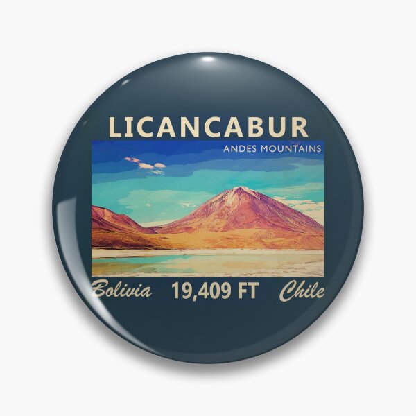 Item preview, Licancabur South America Vintage designed and sold by KrisSidDesigns.