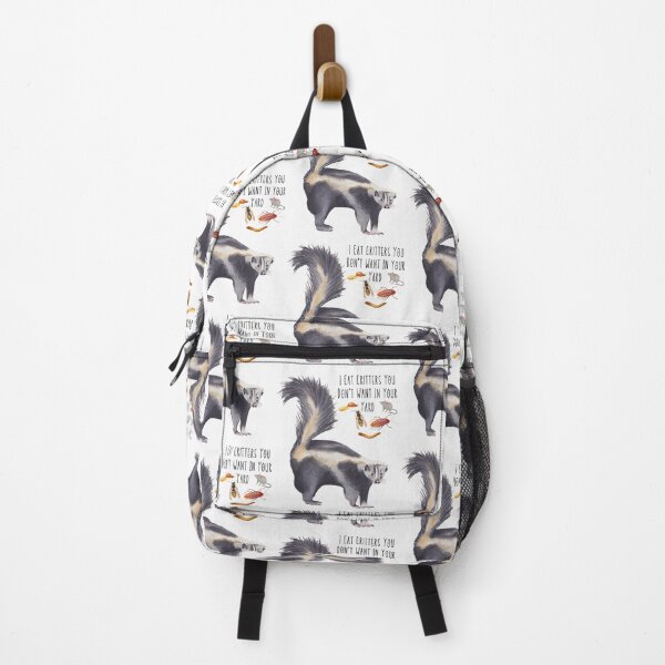 Item preview, Skunks Eat Critters Colorful Illustration Design designed and sold by EarthArtDesigns.