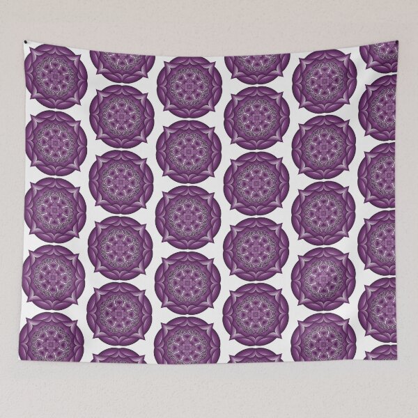 Item preview, Crown Chakra Mandala designed and sold by sandmannarts.