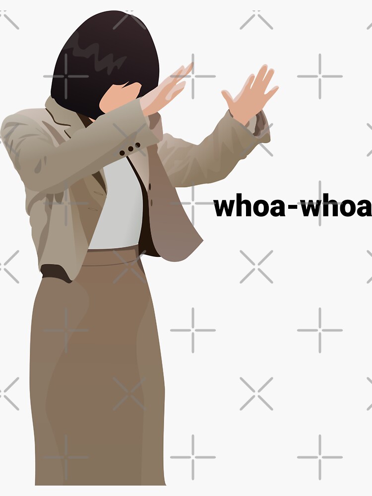 " (whoawhoa 2) extraordinary Attorney Woo" Sticker for Sale by Nelour