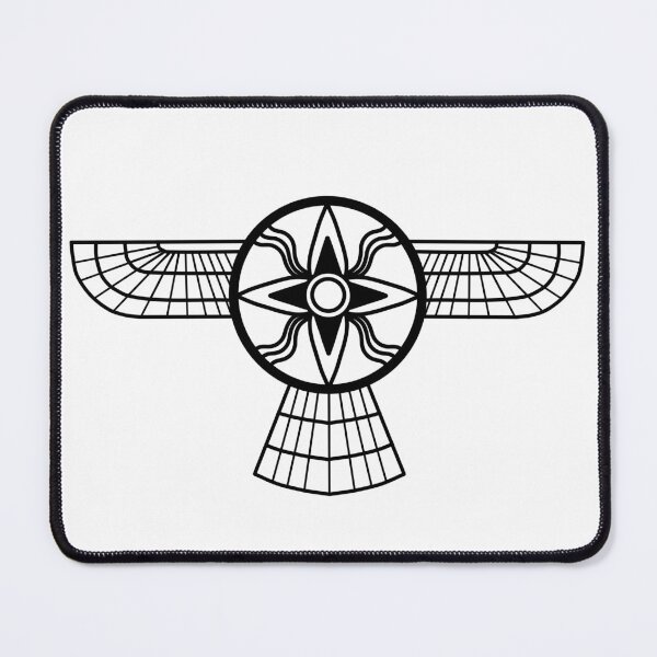 Item preview, Solar Disk of Ashur (Black) designed and sold by GutsnGoreART.