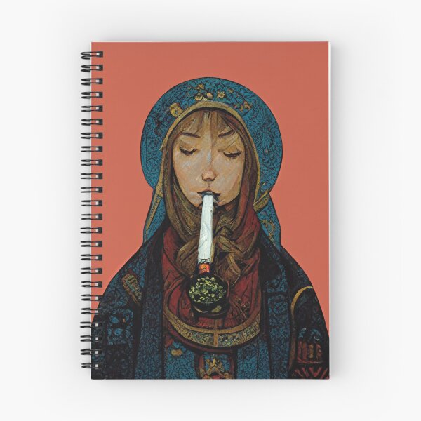 Aperçu de l'œuvre Medieval Women Smoking a Bowl créée et vendue par Phillip Venter.