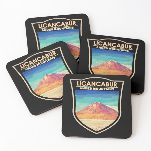 Item preview, Licancabur South America Badge designed and sold by KrisSidDesigns.
