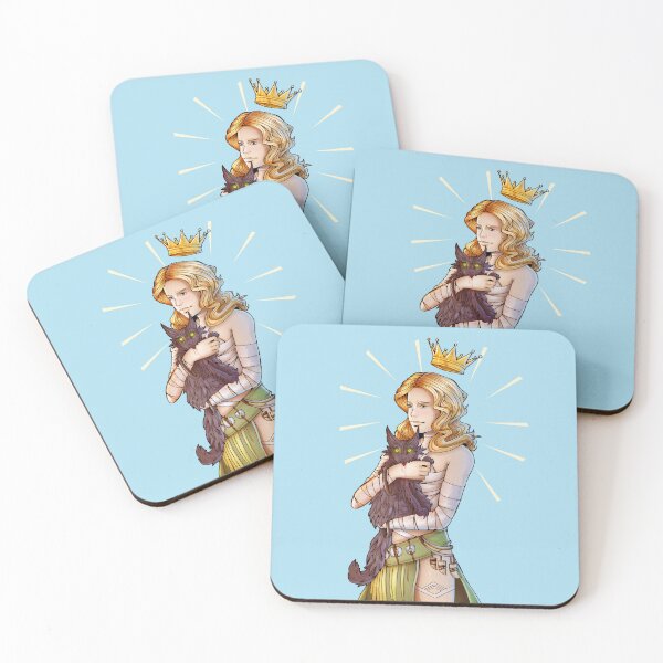 Item preview, queen with demon cat designed and sold by Monochromestore.