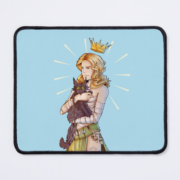 Item preview, queen with demon cat designed and sold by Monochromestore.