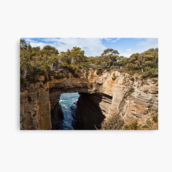 Tasman Arch and blowhole #2 Canvas Print