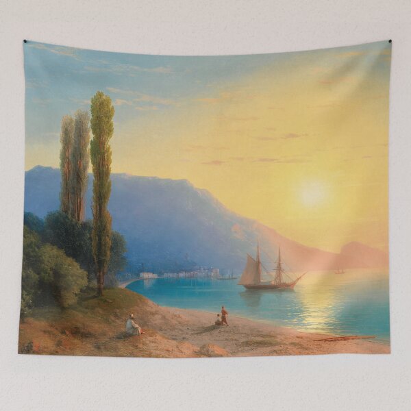 Item preview, Sunset Over Yalta - Ivan Konstantinovich Aivazovsky designed and sold by TeeARTHY.